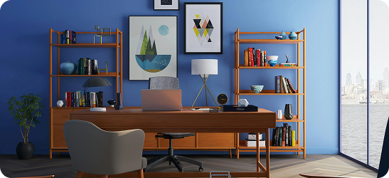 Clean and tidy living space